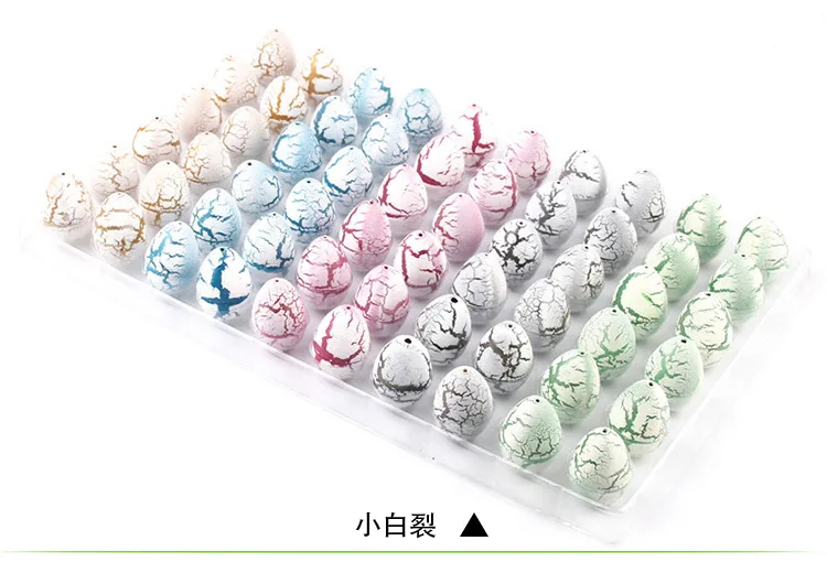 Hot Selling 1 Box 60 PCs Bubble Water Expansion Creative Educational Toy Queer Cool Children Embryonated Egg Dinosaur Eggs