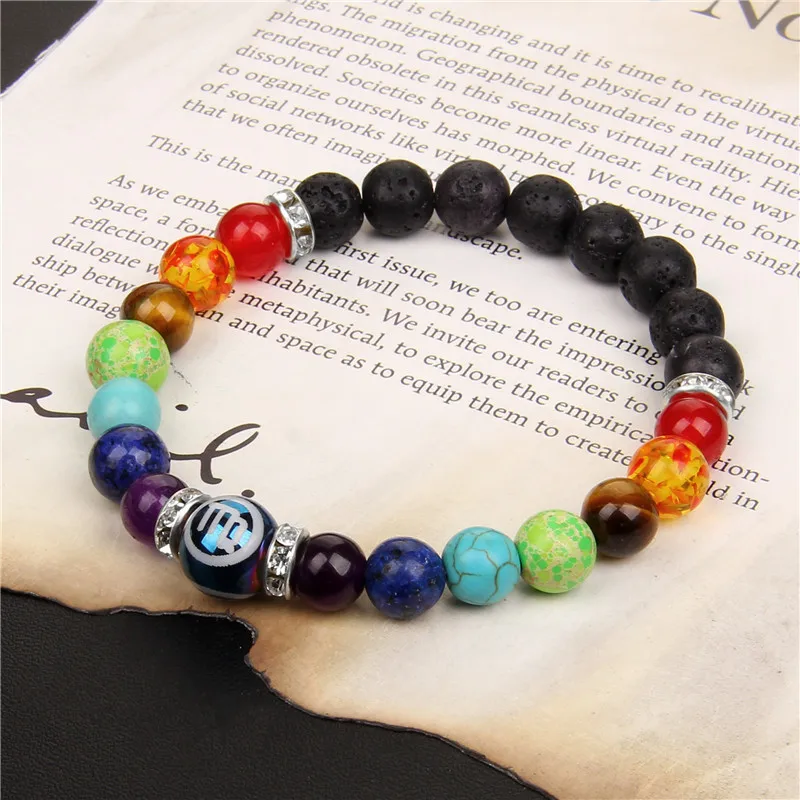 7 Chakra Bracelet 12 Constellation Bracelets for Men Women Reiki Crystal Healing Anxiety Meditation bracelet jewelry