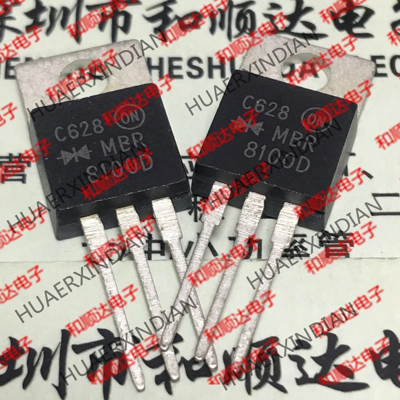 5 шт., новые оригинальные кнопки MBR8100D-220 100V 8A