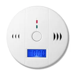 Profession Home Safety CO Carbon Monoxide Poisoning Smoke Gas Sensor Warning Alarm Detector LCD Displayer Kitchen