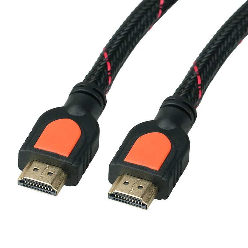 25CM 50CM HD-compatible A Male short Converter Connector Adapter Cable Cord 1080P V1.4 hdmi cable audio video converter adapter