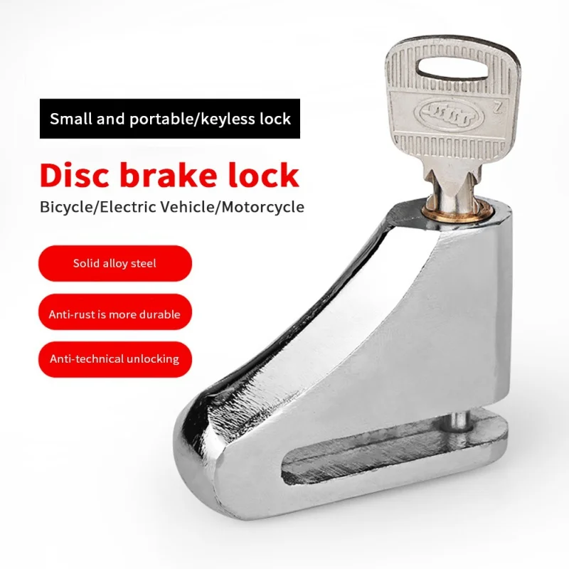 1 шт. Противоугонный дисковый тормозной роторный замок для скутера безопасности