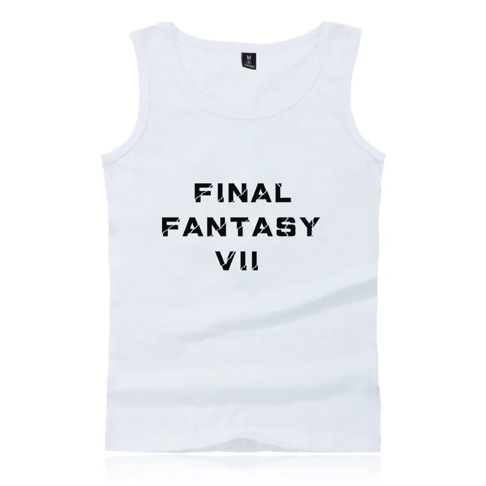 Летний Стиль Final Fantasy VII ручной путешествия сопутствующие товары свободный повседневный тренд база мужской жилет