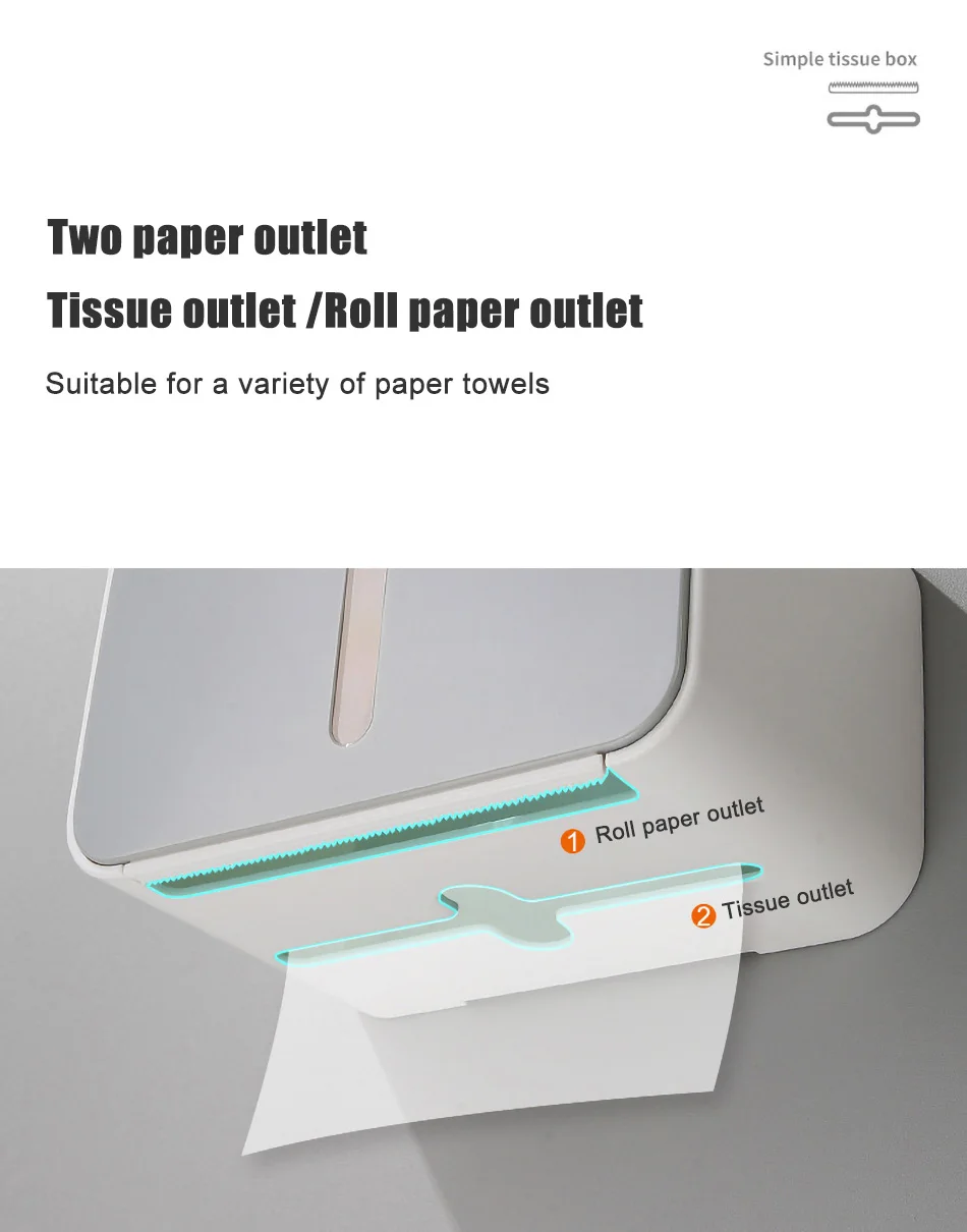 ONEUP водонепроницаемый держатель для туалетной бумаги держатель для полотенец ящик для хранения для ванной комнаты держатель для туалетной бумаги аксессуары для ванной комнаты