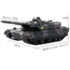 RC Tank Remote Control Tank Rechargeable 1/20 9CH 40CM Camouflage 27Mhz Infrared Electric Toys For Boys Birthday Gifts 6