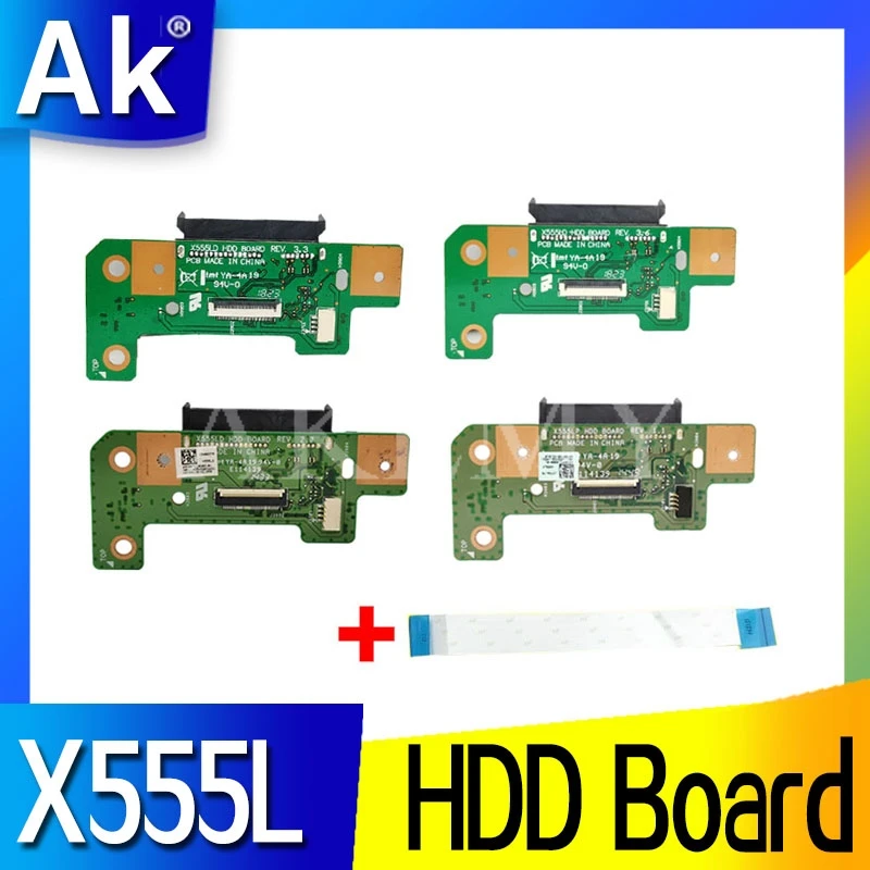Para For Asus X555L X555LD X555LD REV 2,0 3,1 rev3.3 X555LP REV portátil de 1,1 unidad de disco duro HDD Junta versión 100% probado envío rápido