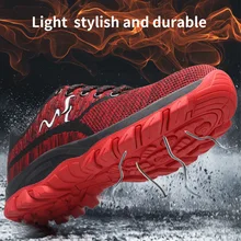 Защитная обувь для мужчин; moman zapatos de seguridad chaussusapatenis masculine speedcross; Легкие уличные кроссовки со стальным носком