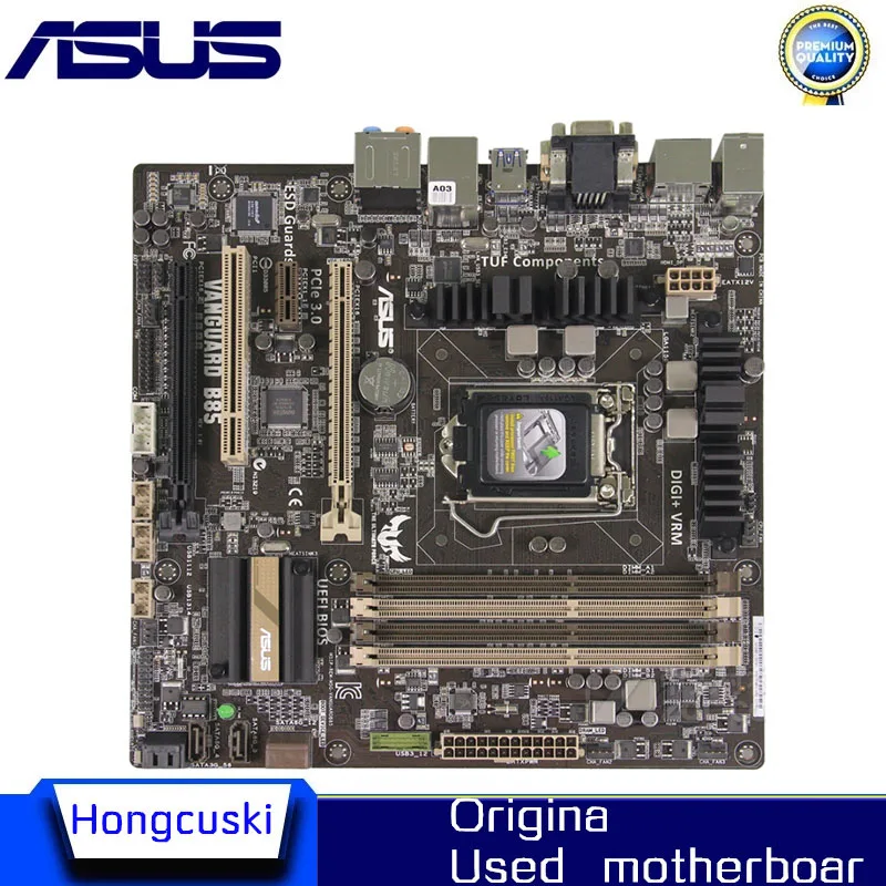 Utilizzato Per La Scheda Madre Desktop Asus Vanguard B85 Originale Lga 1150 Ddr3 B85
