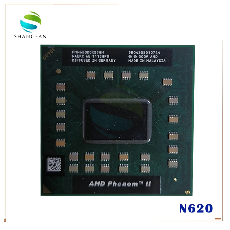 Процессор AMD PHENOM II N620 HMN620DCR23GM центральный ЦП стандарта 2 8G 2M двухъядерный N 620|amd