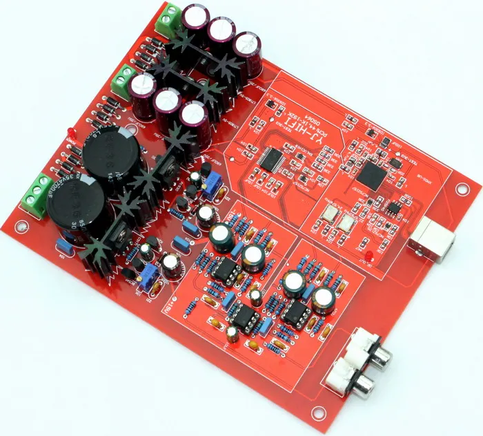 Плата декодирования USB Yj0098-xmos U8+ Wm8741