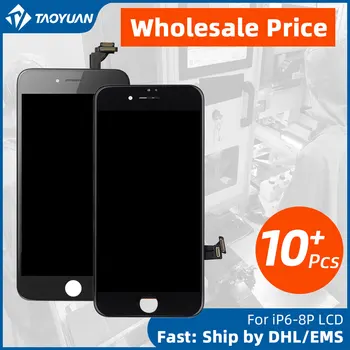 

Wholesale 10Pcs For iphone 6 7 8 6s LCD Digitizer Assembly 4.7/5.5 Inch Screen For Apple 6plus 7plus 8plus 6sp TAOYUAN Grade TZL