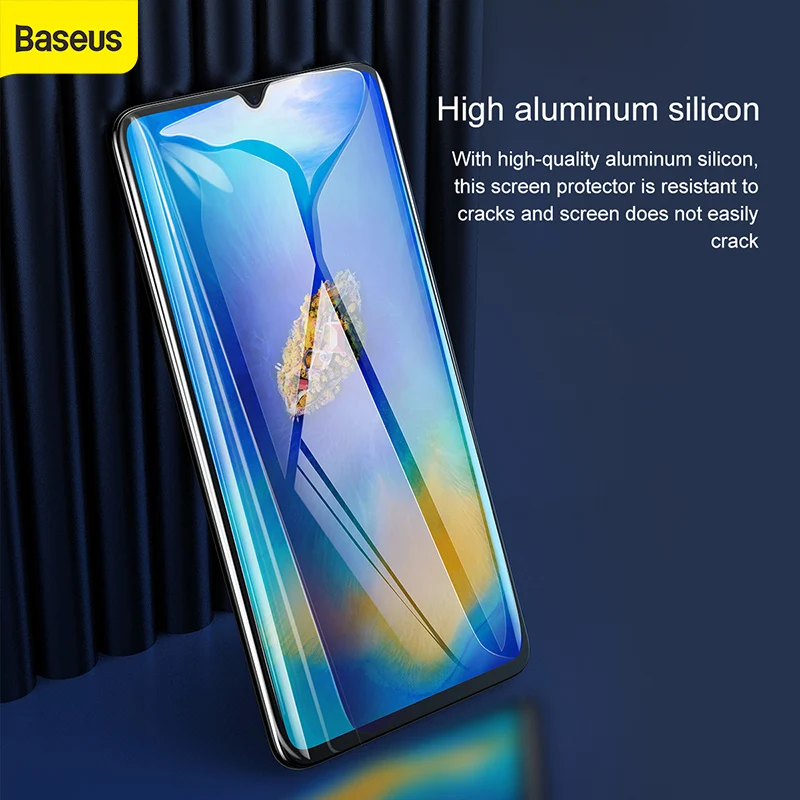 Ультратонкое закаленное стекло Baseus 0 3 мм для Huawei Mate 20 Защита экрана телефона