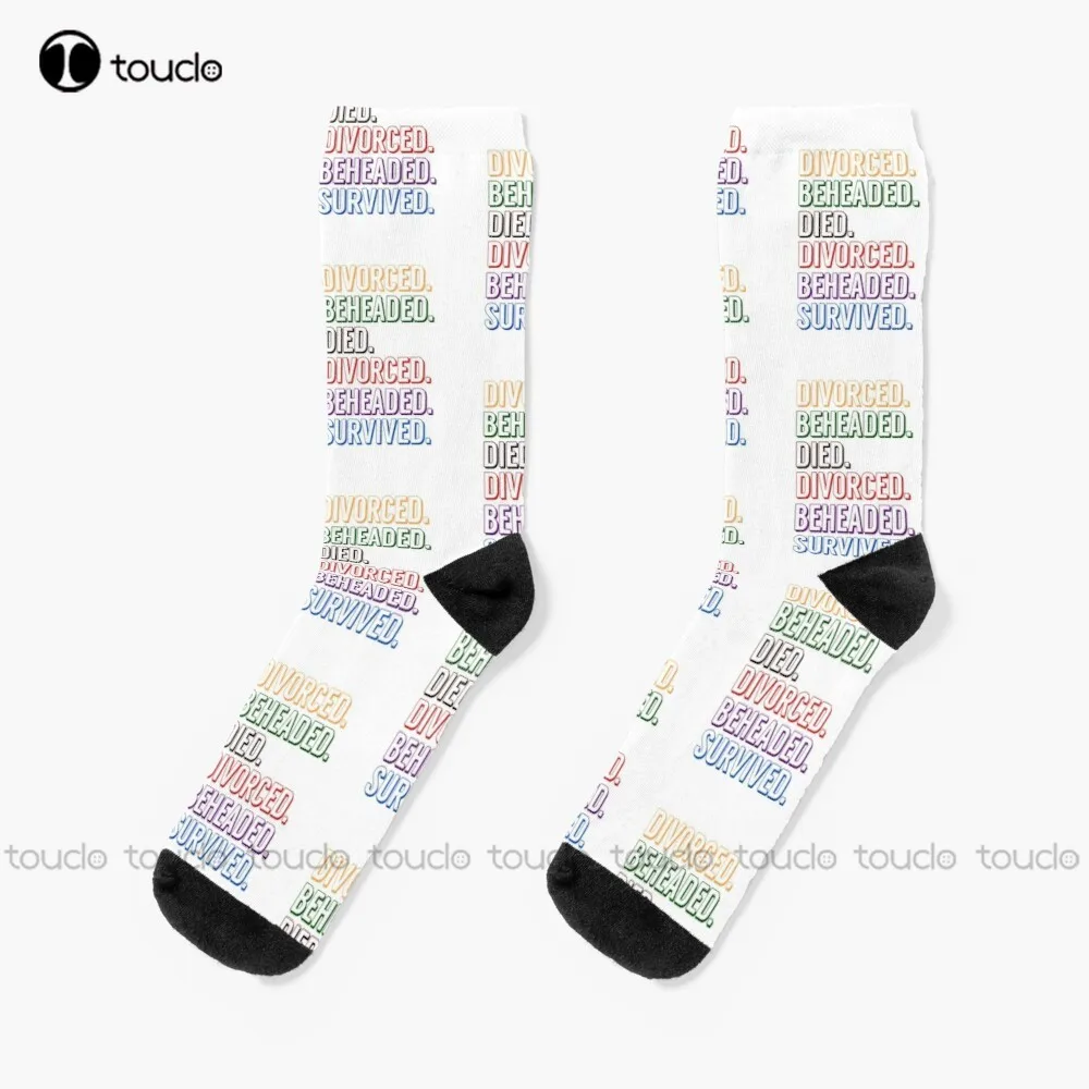 

New Six The Musical Socks Cool Socks For Men Personalized Custom Unisex Adult Socks Popularity Gifts