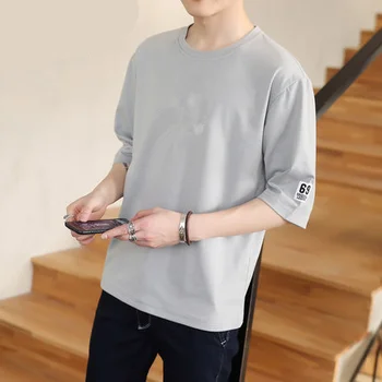 

Men's casual short-sleeved t-shirt wild clothes tide 2838