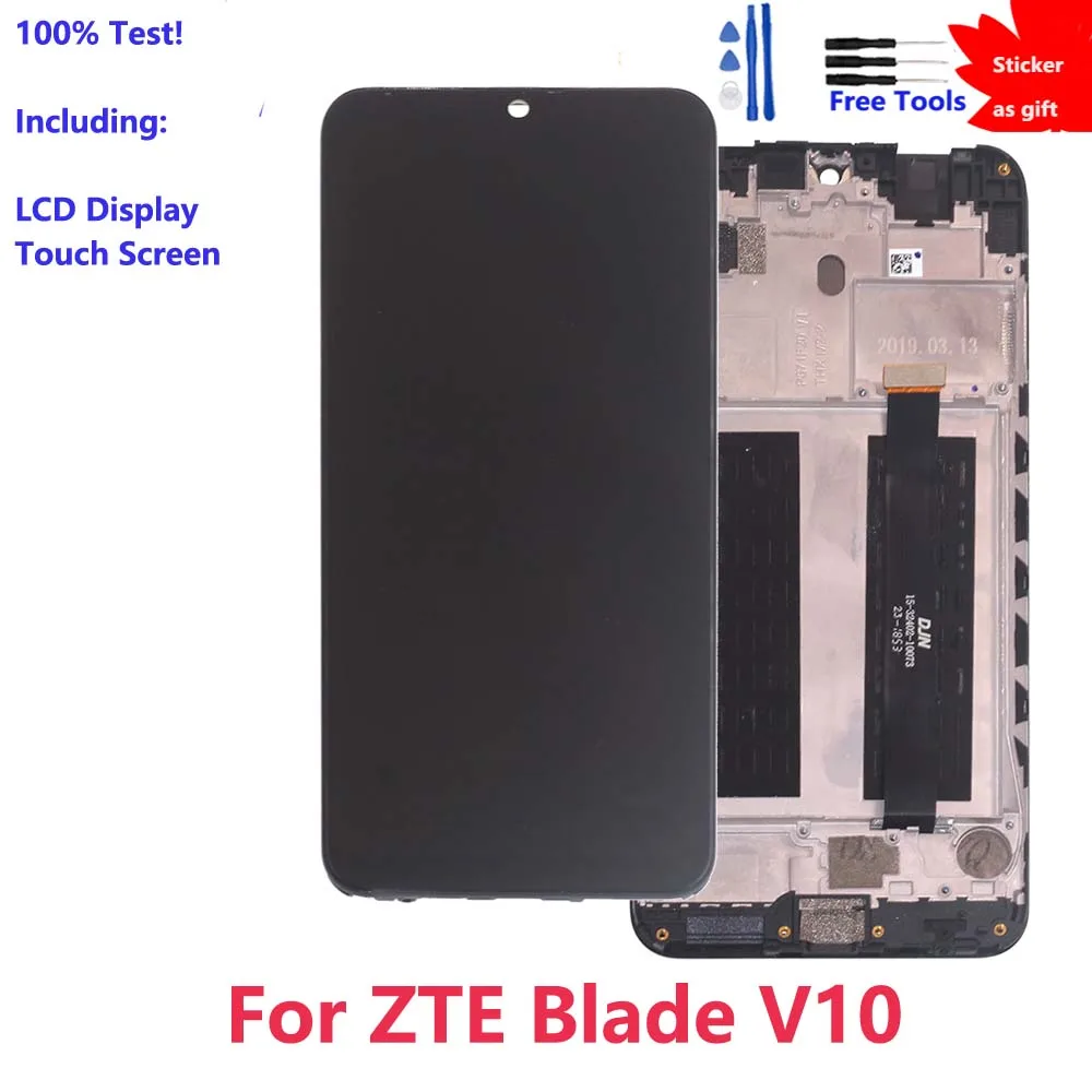 For ZTE V10 LCD Display Touch Screen LCD Display Digitizer Assembly For ZTE Blade V10 LCD Display Touch Screen V10