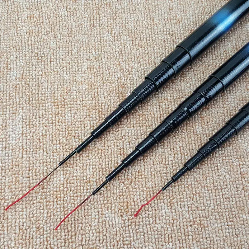 Stream fishing rod Thread FRP Telescopic fishing rod1.9m- 5.4m Ultralight Hard Fishing Pole for Stream Freshwater winter fishing