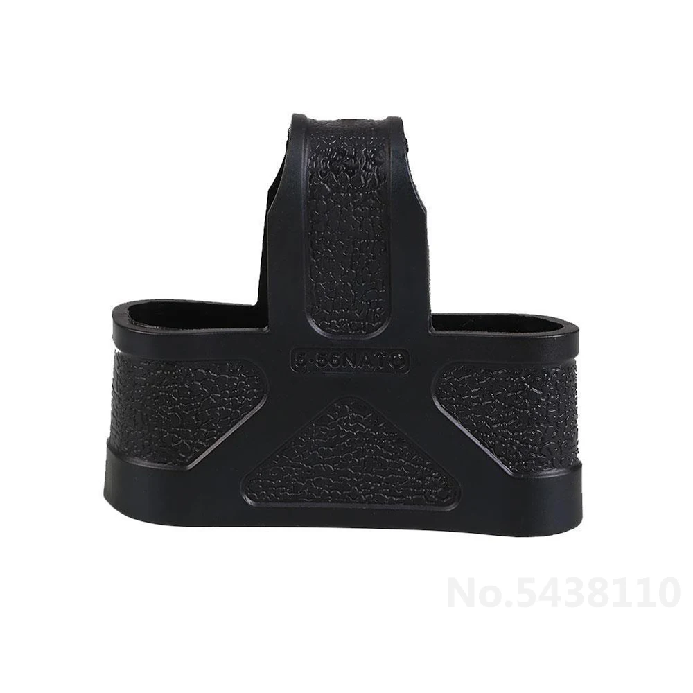 Black TOtrait 5,56 клетка Быстрый Mag резиновые петли для M4/16 журнал охотничья помощь M4 Журнал помощь 5,56 резиновые клетки петли Быстрый Mag - Color: Black