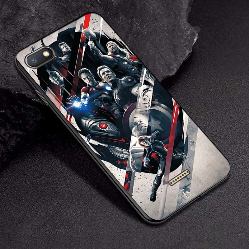 TPUBLK658 Для Xiaomi Redmi 6A 7A 8A чехол-накладка на Redmi Note 6 7 Note 8 Pro Мстители Venom ЧЕРНЫЙ ТПУ чехол для телефона бампер для Redmi Note 8T - Цвет: TPUBLK658