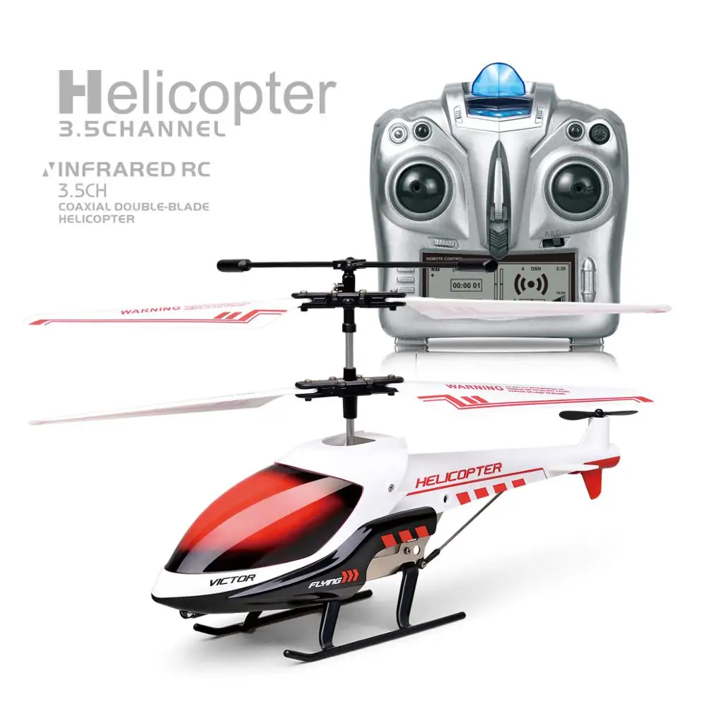 

SUBOTECH RC Helicopter With Gyro And LED Light 3.5 Channel Mini Helicopter Remote Control For Kids & Adult Indoor Outdoor Toys