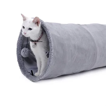 

Foldable Tunnel Wrinkle Kitten Game Tube Large Pet Toys Cats Rabbits Educational Fun FashionToys