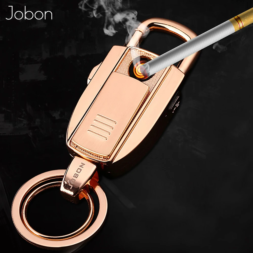 Jobon креативная Зажигалка для сигарет, Мужская брелок для ключей, многофункциональная Высококачественная Вольфрамовая перезаряжаемая зажигалка, ветрозащитная