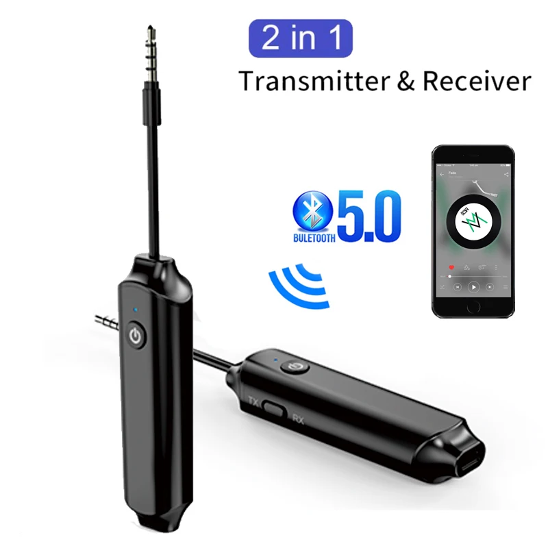 Bluetooth 5 0 Receiver 3 5mm Jack Aux Audio Receiver Adapter For Phone Headphone Wireless Music MP3 Bluetooth Car Kit Adapter