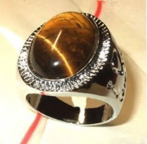 free Beautiful fashion Tibet Silver Green men's ring size 8, 9,10,11