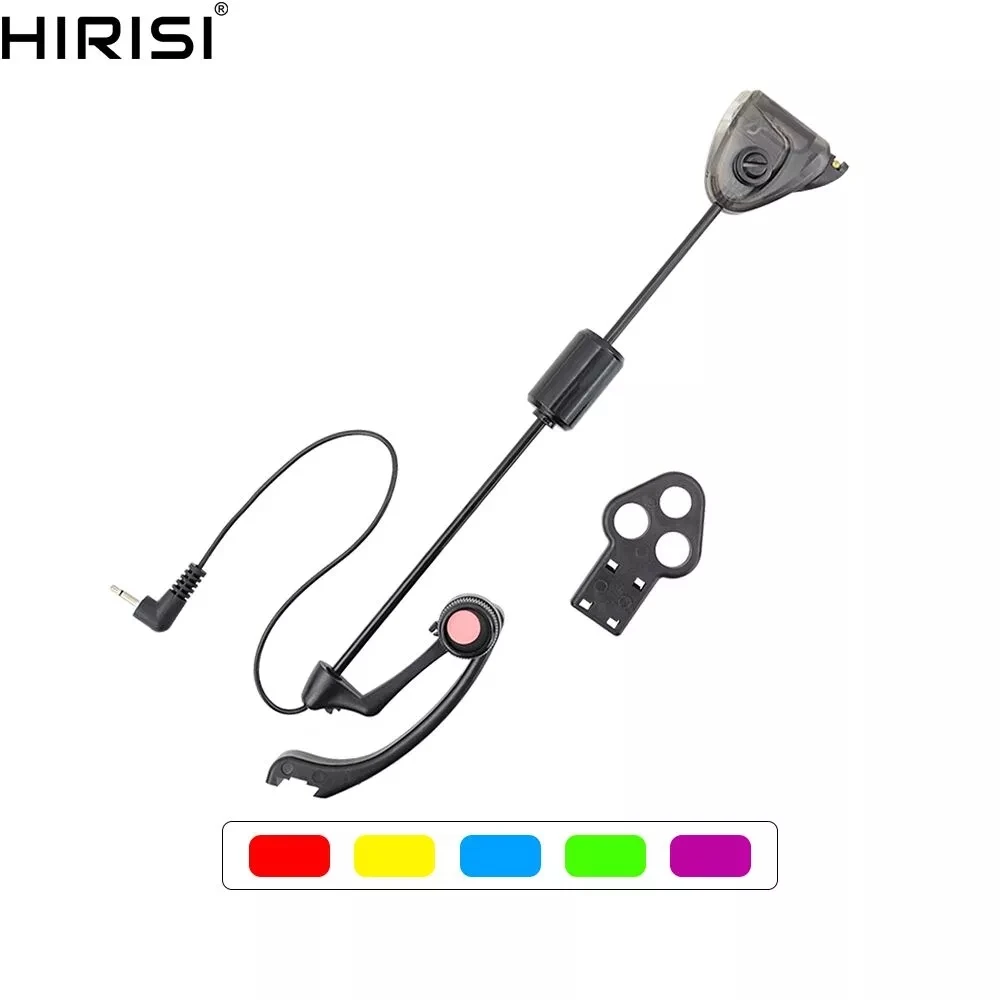 Swinger LED pour pêche à la carpe - Indicateurs lumineux colorés rouge bleu jaune vert violet