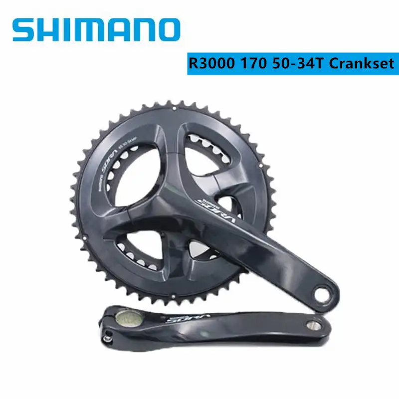 Shimano SORA R3000 2x9 Speed 170mm 50-34T Crankset For Road Bike