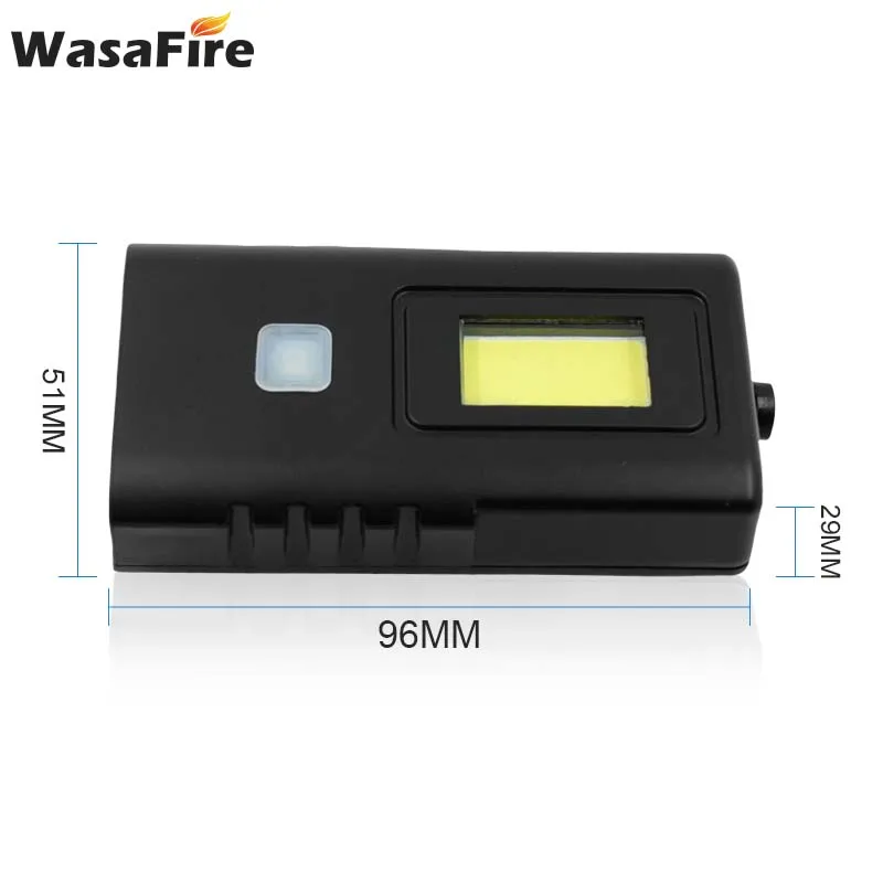 Велосипедный светильник WasaFire 3000 люмен, Перезаряжаемый USB велосипедный светильник, 2* XM-L2+ 1* COB светодиодный велосипедный светильник со встроенной батареей 1800 мАч