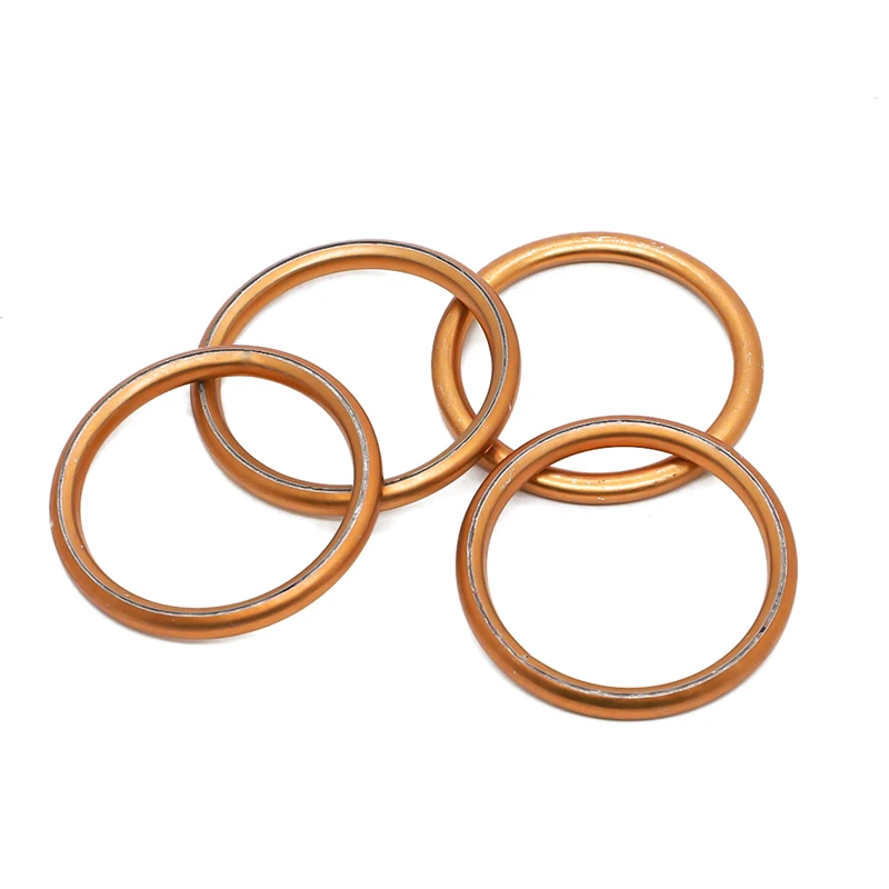 ATV Exhaust Muffler Pipe Gasket For Yamaha Blaster 200 YFS200 1988-2006 Honda CB700 CB750 CB900 CB1000C CB1100F Exhaust gasket