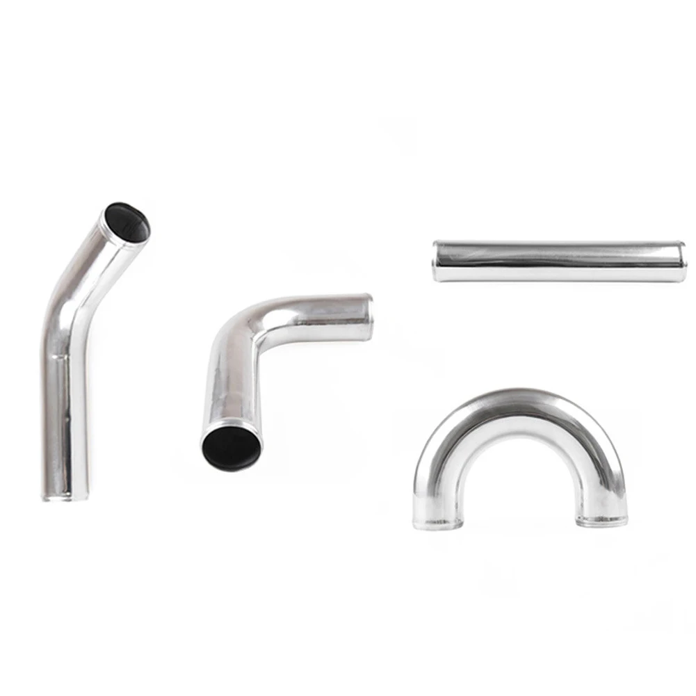 

76mm Inlet Turbo Charge Auto Hose Car Engine 90 Degrees Aluminum Universal Air Intake Pipe Inter Cooler Filter Accessories