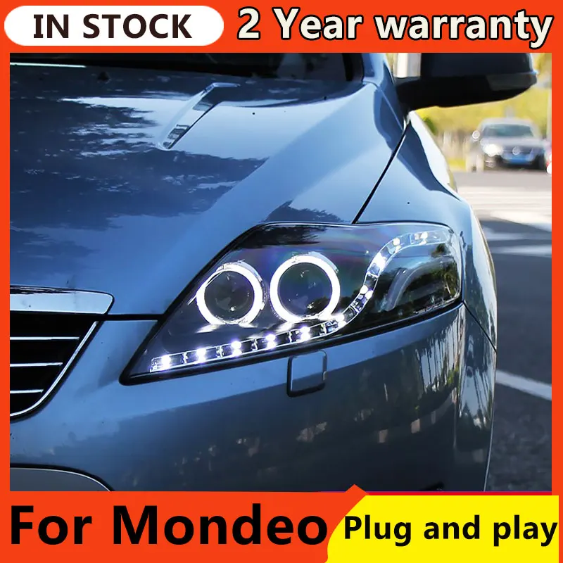 

Автостайлинг фары для Ford Mondeo фары 2009 Fusion светодиодные фары динамический сигнал DRL Hid Биксеноновые автомобильные аксессуары