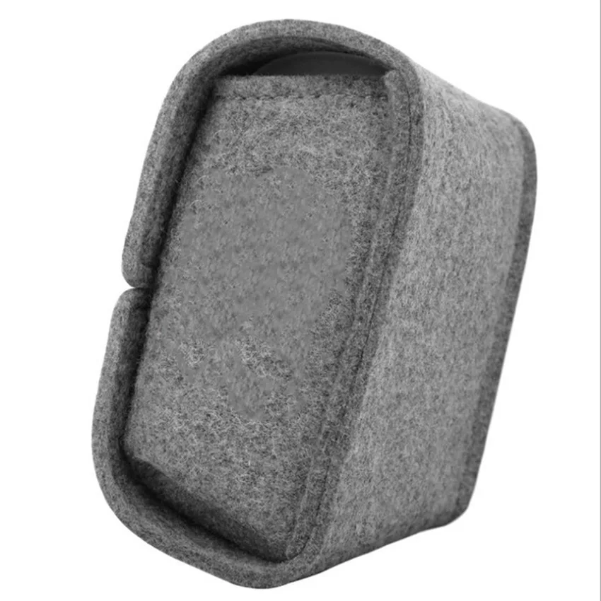 Portable Cable Digital Storage Bag Mini Felt Bag Earphone Mobile Power USB Organizer Mobile Power Data Cable Storage Box