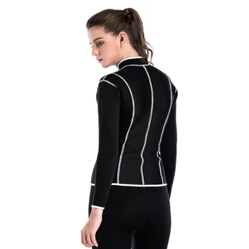 

Swimwear Wetsuit Coat Slim fit 1pc Supply Ladies Tops Black Snorkeling
