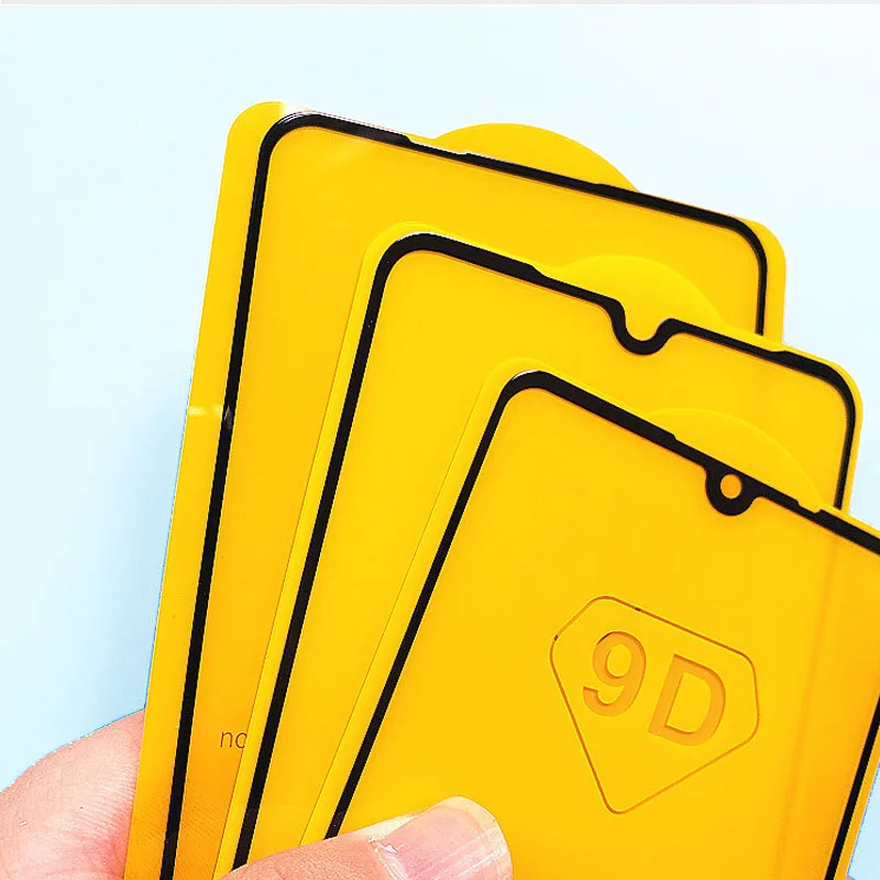 Sinzean 100 шт 2.5D полное закаленное стекло для Xiaomi 9T покрытие 9D Защита экрана Pro с