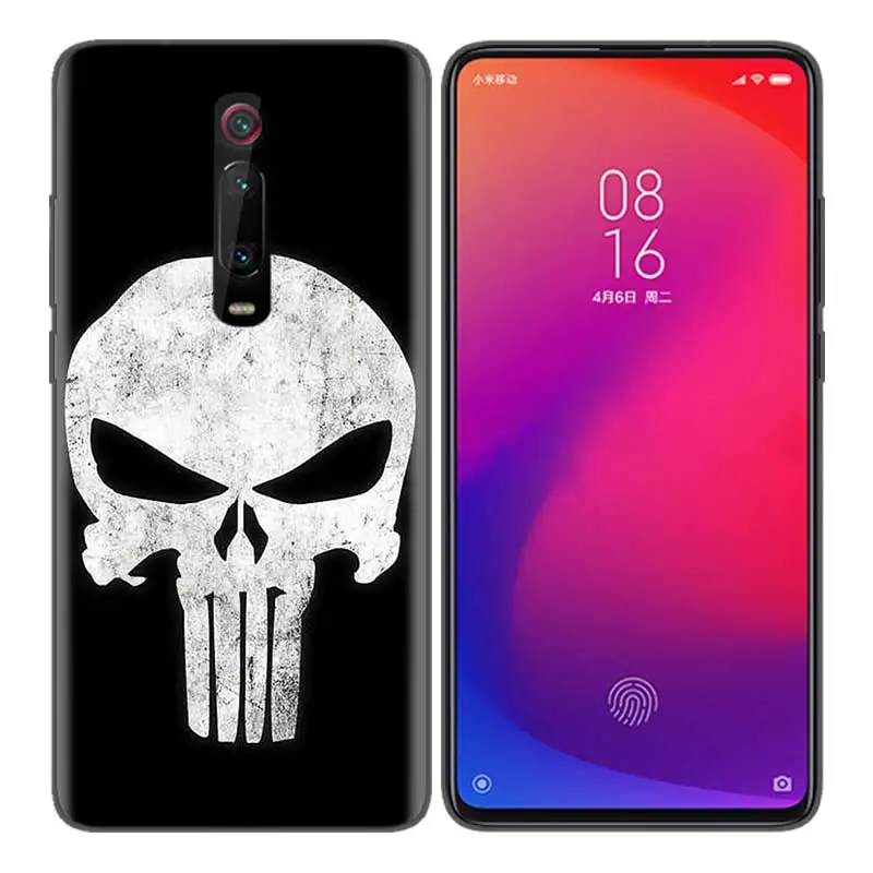 Черный мягкий силиконовый чехол-сумка для Xiaomi mi 9T CC9 Red mi 4 4X5 6 6A 7 7A Note Plus K20 Pro F1 Tampa Fall Marvel penaler - Цвет: Бежевый