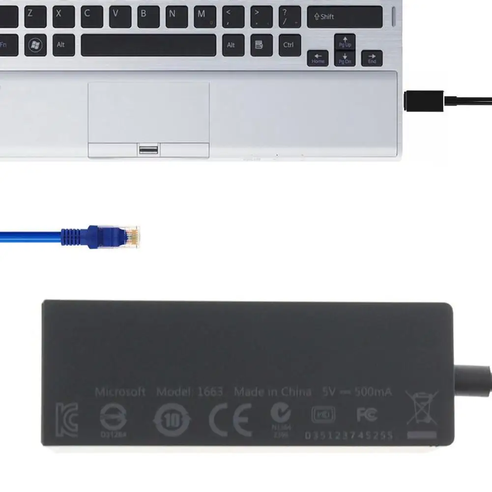 Проводной USB 3 0 Gigabit Ethernet сетевой адаптер к RJ45 LAN для поверхности 3/Surface Pro
