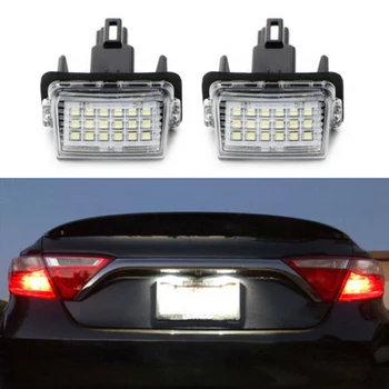 

Assembly License Plate Lights Set For Toyota Camry Highlander Replacement