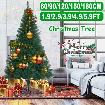 

60-180cm 2020 Limited Christmas PVC Tinsel Tree with Stand Gorgeous Collapsible Artificial Christmas Tree for Decorations