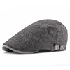 Summer Solid Color Newsboy Caps Men Cotton Flat Peaked Cap Women Painter Beret Hats 10 4