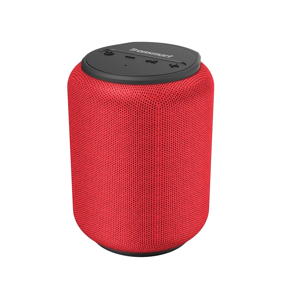 Red Tronsmart T6 мини TWS Bluetooth динамик IPX6 Водонепроницаемый беспроводной портативный динамик с объемным звуком 360 градусов голосовой помощник - Цвет: Red