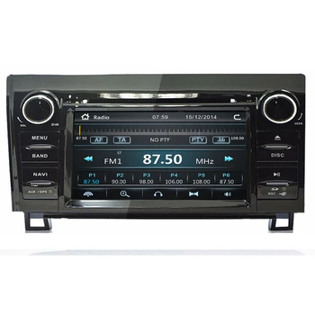 

New 2 Din Car DVD Player for Toyota Tundra Sequoia 2007 2008 2009 2010 2011 2012 2013-2019 Autoradio IPS 3G camera
