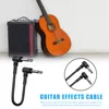 15cm Pedal Cable Musical Instruments Patch Cord 6.35 Electric Guitar Effect Wire for Music Lovers Playing Ornament ► Photo 2/6