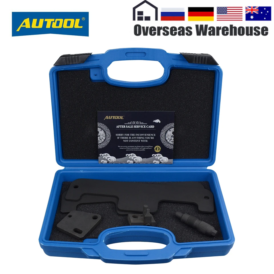 DPTOOL Engine Timing Tool Set for Audi VW W8 W12 Touareg and for Porshce 3.6 Phaeton 6.0 Camshaft Tool kit T10068A