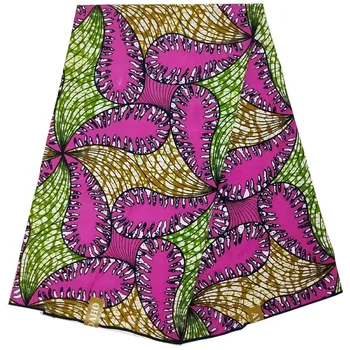 

Ankara Java print wax fabric patchwork for dress 100 % cotton material 6yard African guaranteed printed java wax fabrics!N1