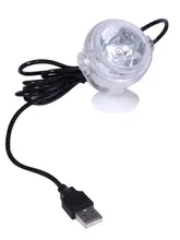  Professional Colorful LED Spot Light Fish Tank Aquarium Bright USB Charge Lamp Decoration Water Tanks Lightings Supplies 