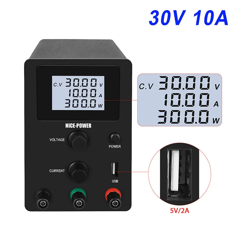 Dc Switching Usb Power Supply Adjustable Laboratory Bench Power