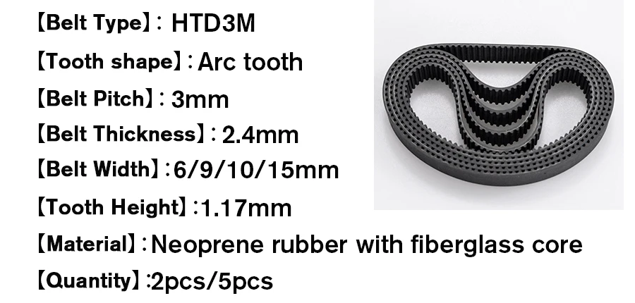 Correia dentada htd 3m 474 477 480