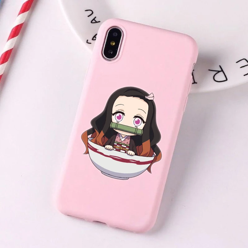 Чехол Demon Slayer для samsung Galaxy S10 S10E S9 S8 S7 S6 Plus Lite edge силиконовый чехол для телефона мягкий чехол Kamado Nezuko - Цвет: Color 12